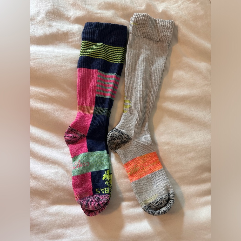 2 pairs of Bombas Compression socks